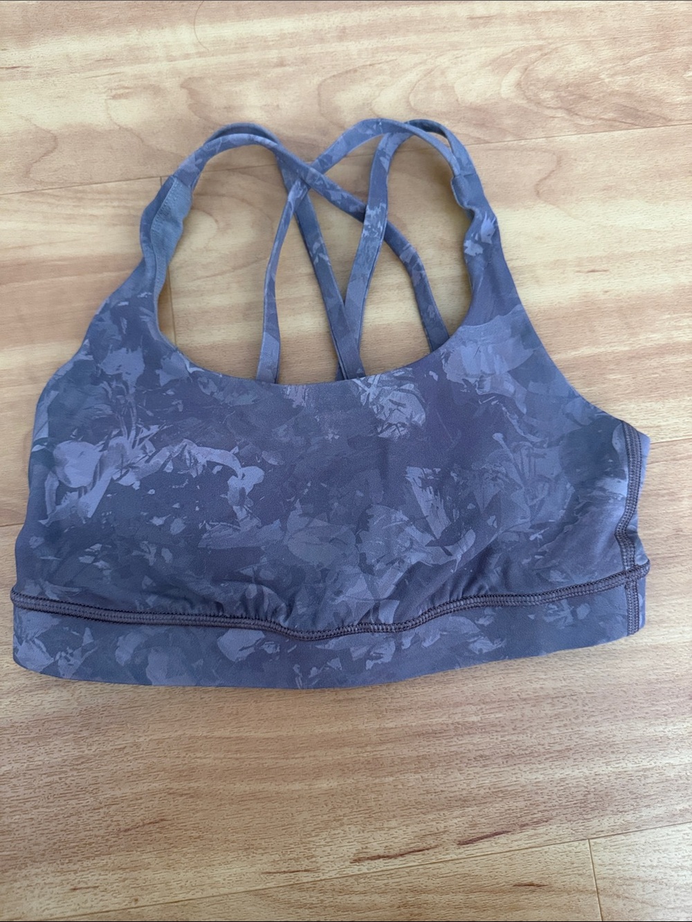 Lululemon Floral-Print energy sports bra